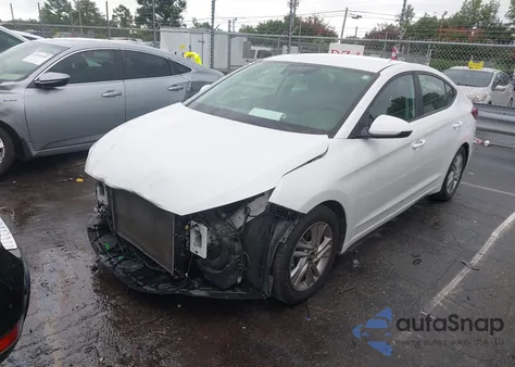 2019 Hyundai Elantra Sel from USA, damaged, VIN 5NPD84LF7KH417476